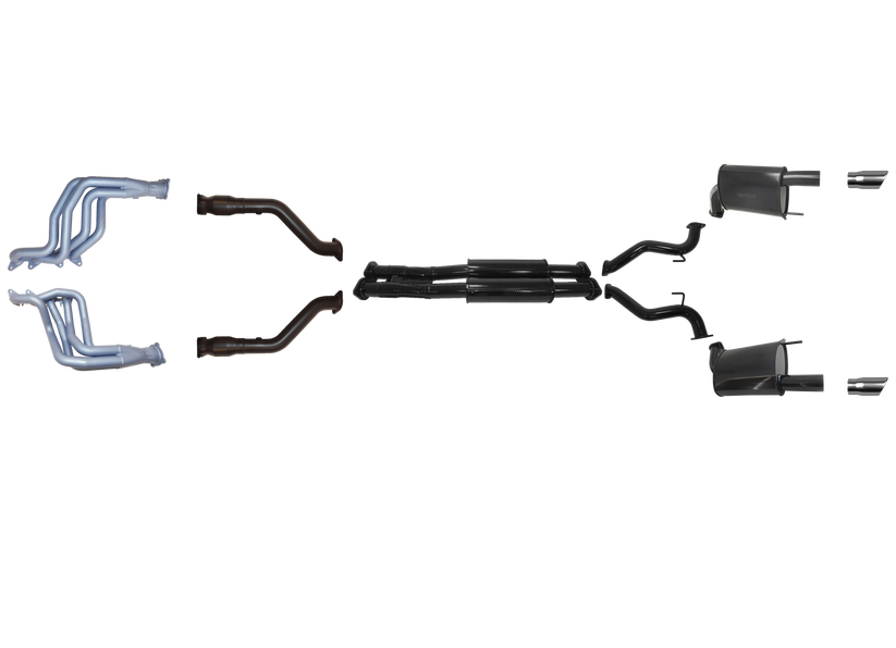 Pacemaker - Ford Mustang Convertible 2015 Onward 5.0L Headers, Cats And Twin 3"Inch System LH Drive Only