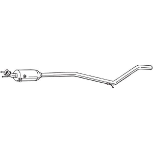 Diesel Particulate Filter - MB B200 1.8 Hatchback 11/11 to 8/14 (Bosal)