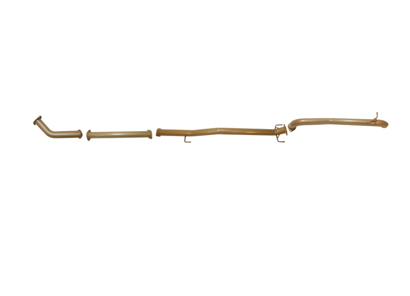 King Brown - Toyota Hilux 8th Gen 2.8L TD D-4D (1GD-FTV) October 2015 to current (Factory DPF/Air Purifier Back) - Single 3" Kit