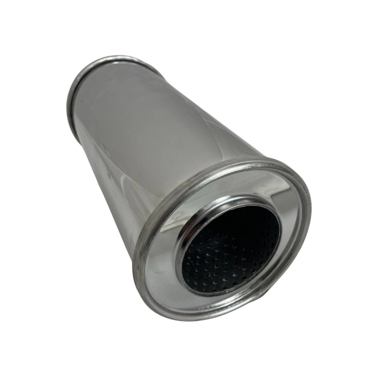 Redback - 3" Megaflow Muffler I/C 12"x5"x5" Round 430 Stainless Steel