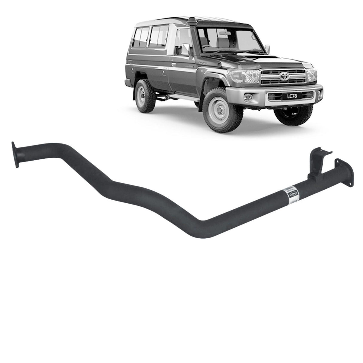 REDBACK - Toyota Landcruiser 75/78 Series 4.2L 1HZ Performance Exhaust System