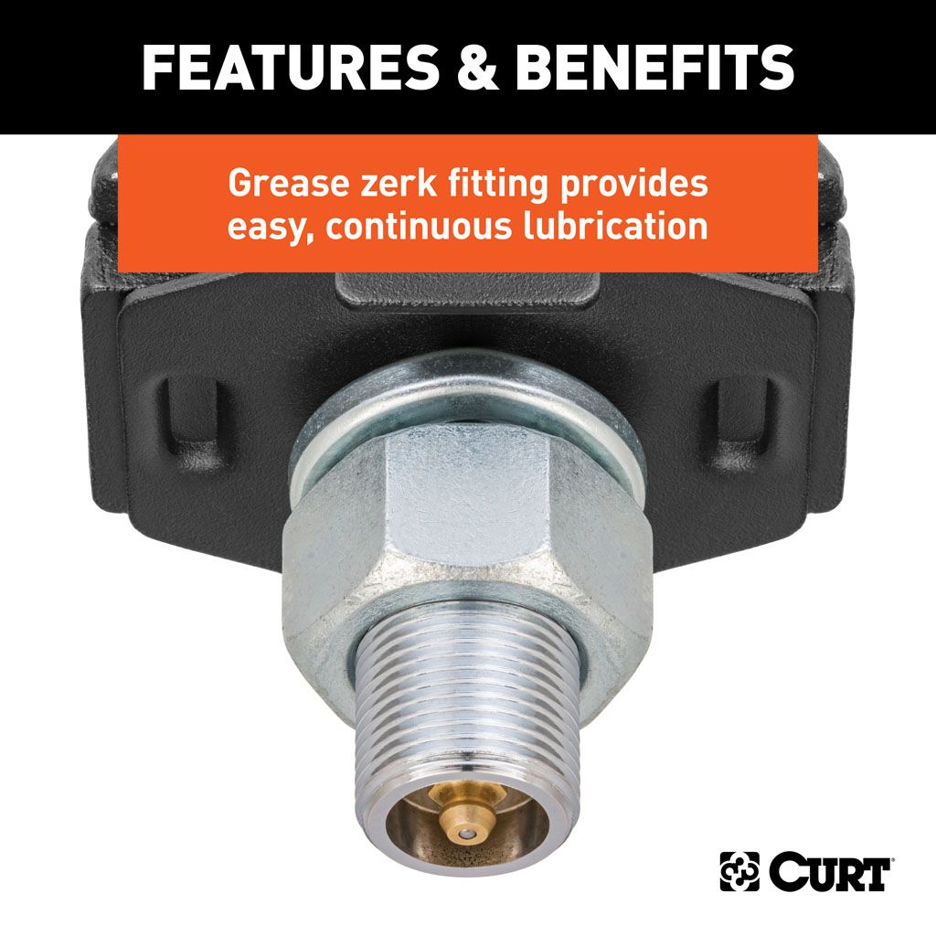 CURT - Rockerball - ShockDrop 50mm Towball