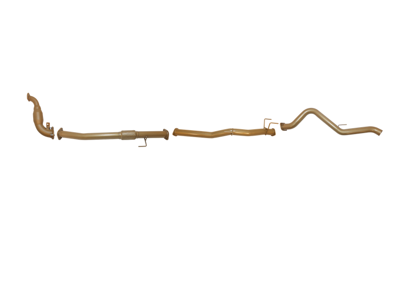 King Brown - Holden Colorado RG7 2.8L TD 2012 to September 2016 (without DPF/Air Purifier) - Single 3" with CAT and Centre Pipe Option Kit