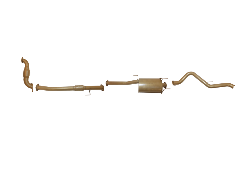 King Brown - Isuzu DMAX 3L TD July 2012 to current - Single 3" with CAT Kit