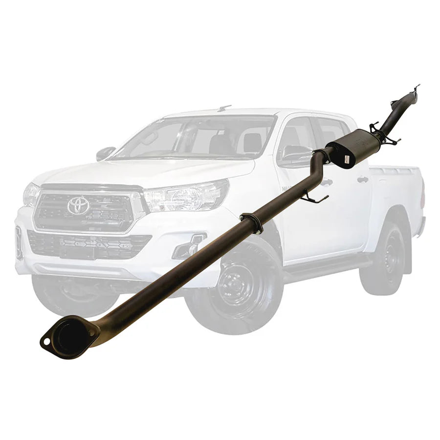 ESA 4X4 - Toyota Hilux N80 2.4L 3 Inch DPF Back Exhaust