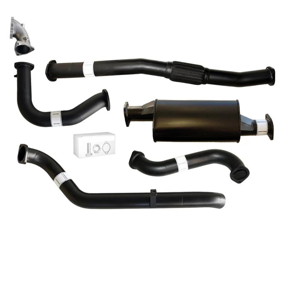 ESA 4X4 - Nissan Patrol Y61 GU 4.2L TD42 Ute 3 Inch Turbo Back Exhaust Cast Dump