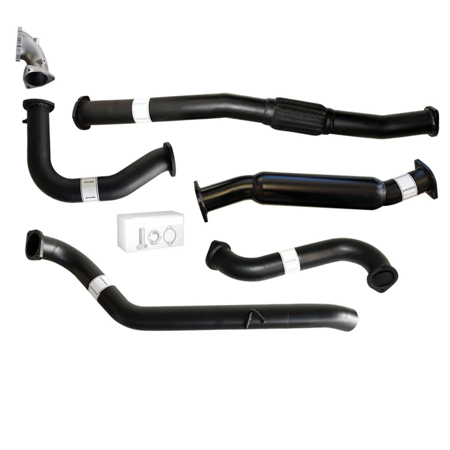 ESA 4X4 - Nissan Patrol Y61 GU TD42 Wagon 3 Inch Turbo Back Exhaust with Stainless Cast Dump Pipe
