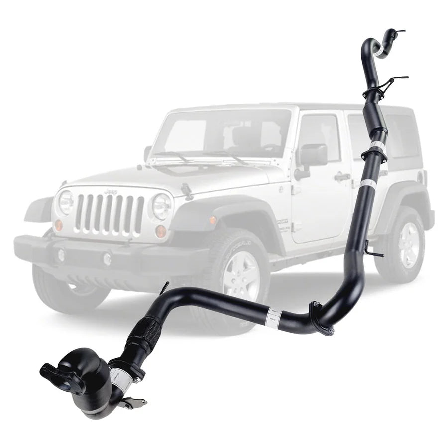 ESA 4X4 - Jeep Wrangler JK (2007-2010) 2.8L CRD 3 Inch Turbo Back Exhaust