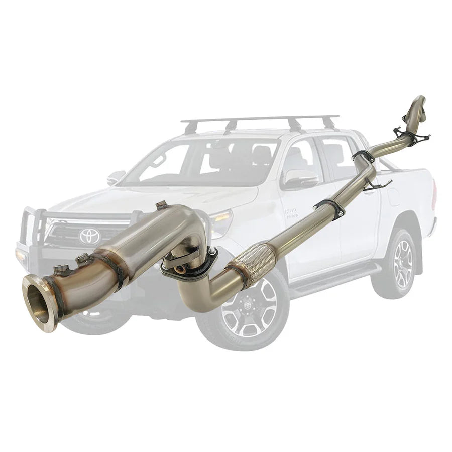 ESA 4X4 - Toyota Hilux N80 1DG-FTV 2.8L 4Cyl - October 2015-ON Turbo Back (DPF Model)