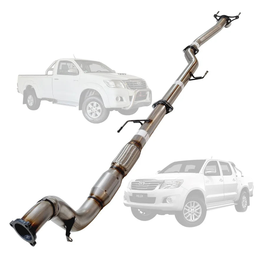 ESA 4X4 - Toyota Hilux KUN 3.0L 1KD-FTV D4D (2005-2015) 3 Inch Turbo Back Exhaust