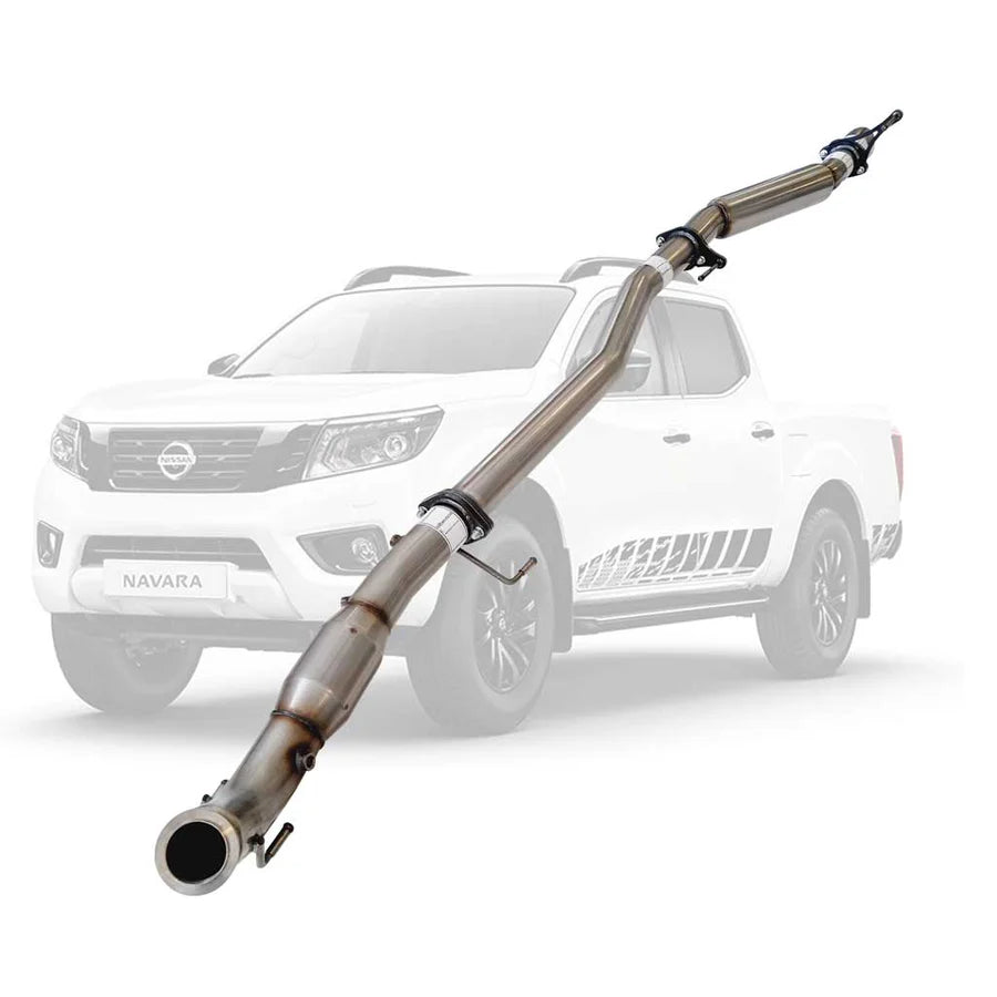 ESA 4X4 - Nissan Navara D23 NP300 2.3L 3 Inch Turbo Back Exhaust