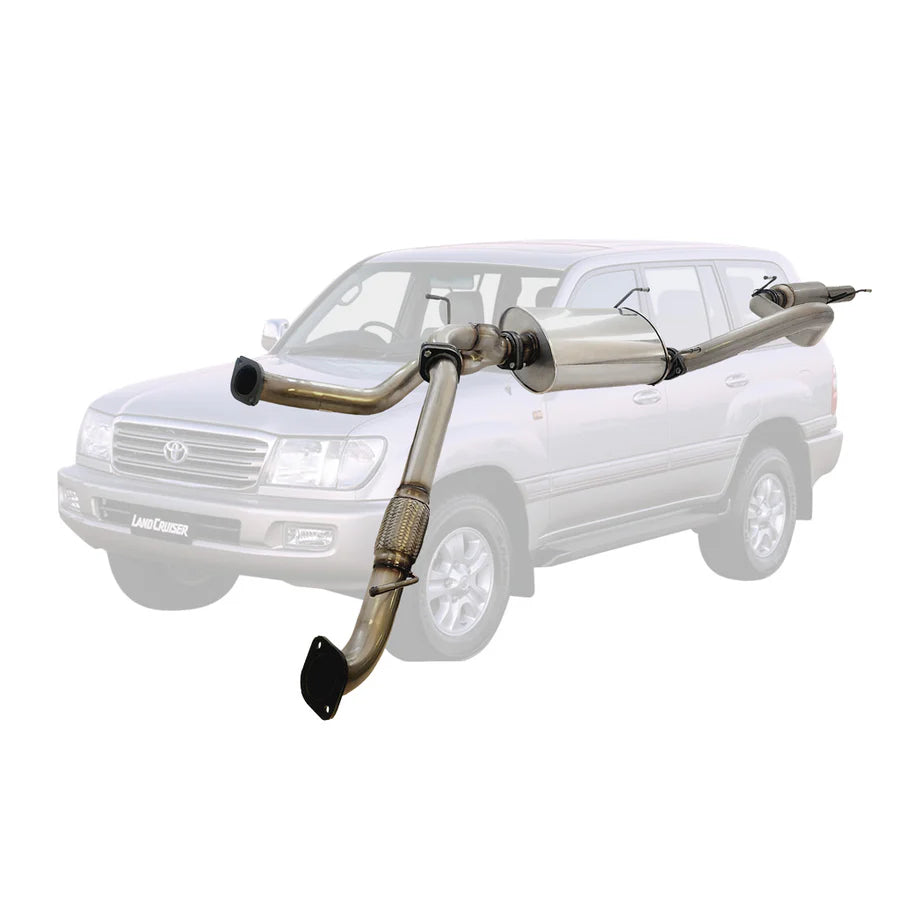 ESA 4X4 - Toyota Landcruiser 100 series UZJ100R Petrol Wagon 4.7l 3" Catback Exhaust 1998 - 2007