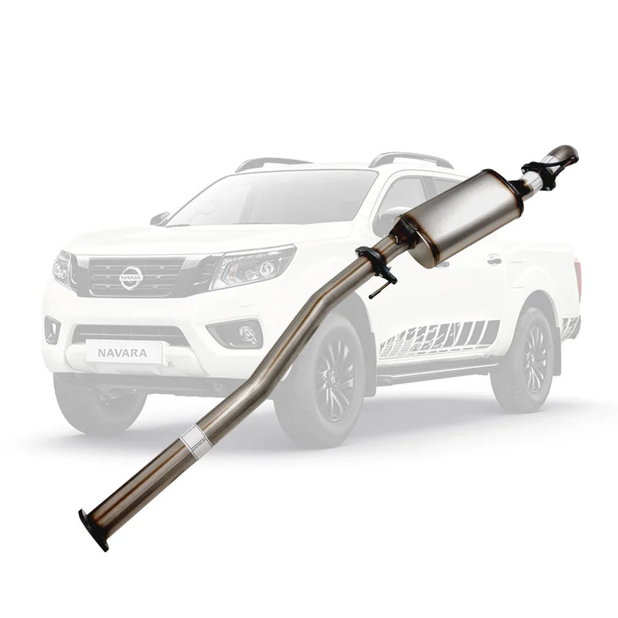 ESA 4X4 - Nissan Navara D23 NP300 2014 Onwards 2.3L 3 Inch DPF Back Exhaust