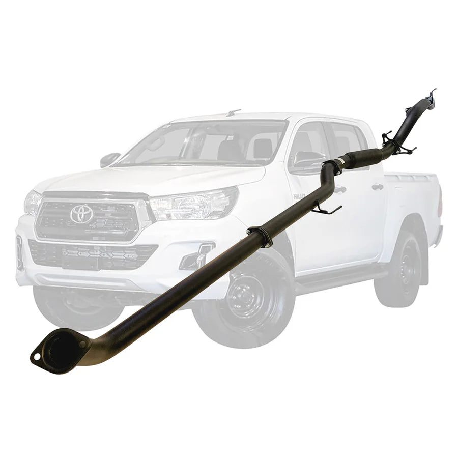ESA 4X4 - Toyota Hilux N80 2.4L 3 Inch DPF Back Exhaust