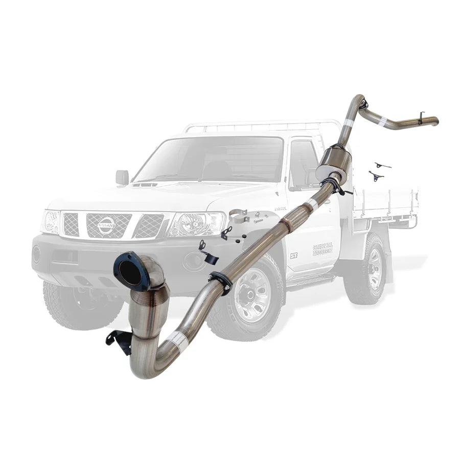 ESA 4X4 - Nissan Patrol Y61 GU 3L ZD30 Ute 3 Inch Turbo Back Exhaust