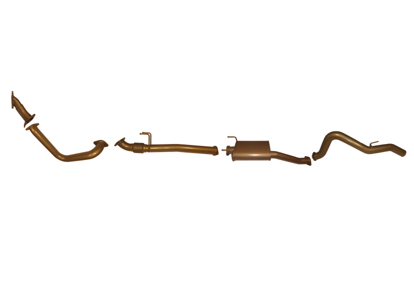 King Brown - Toyota Hilux 3L TD 1997 to 2005 - Single 3" Kit