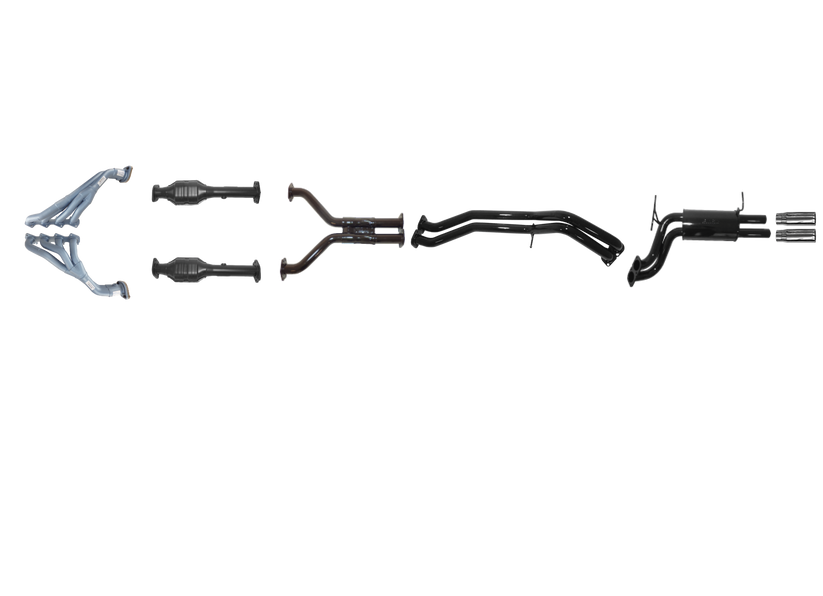 Pacemaker - Ford Falcon XR8 FG 5.4L Boss Tri-Y Headers And Full System - No Centre Muffler