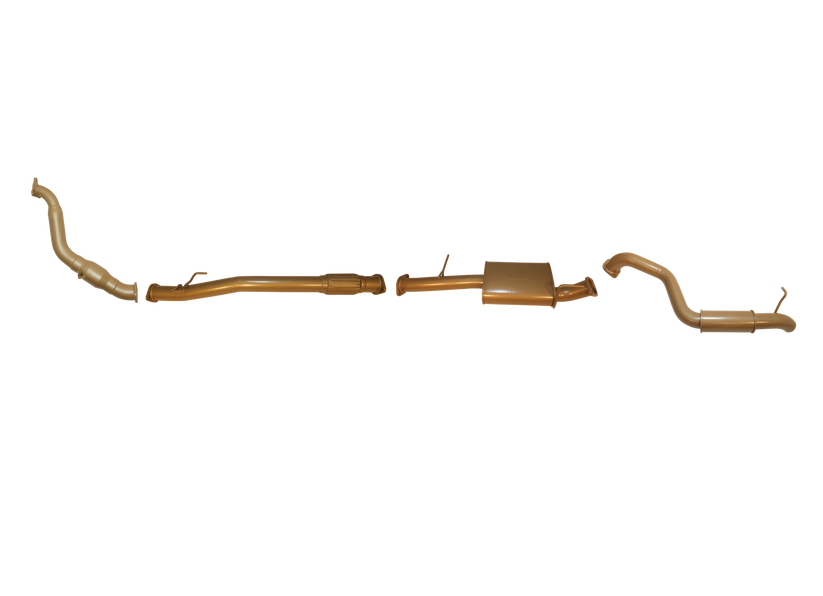 King Brown - Mitsubishi Challenger PB/PC 2009-2015 Manual - Single 3" with CAT Kit