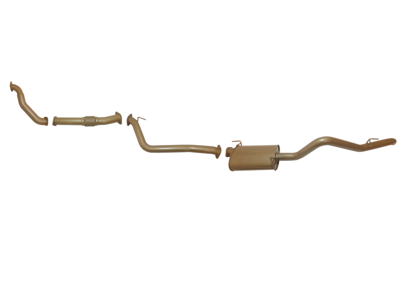 King Brown - Holden Colorado RC Dual Cab 3L TD Commonrail Aug 10 to June 2012 - Single 3" Kit