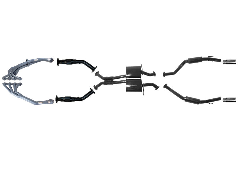 Pacemaker - Holden 2005 - 06 CV8Z Monaro Duel Outlet Try-Y Headers 2 1/2 Inch System