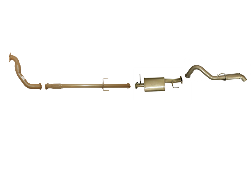 King Brown - Mitsubishi Triton ML 3.2 TD Dual Cab 2006/2009 - Single 3" with CAT Kit