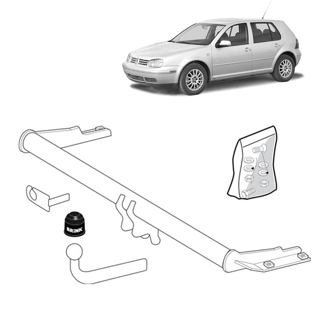 BRINK - Volkswagen Golf (1994 - 1998) European Towbar