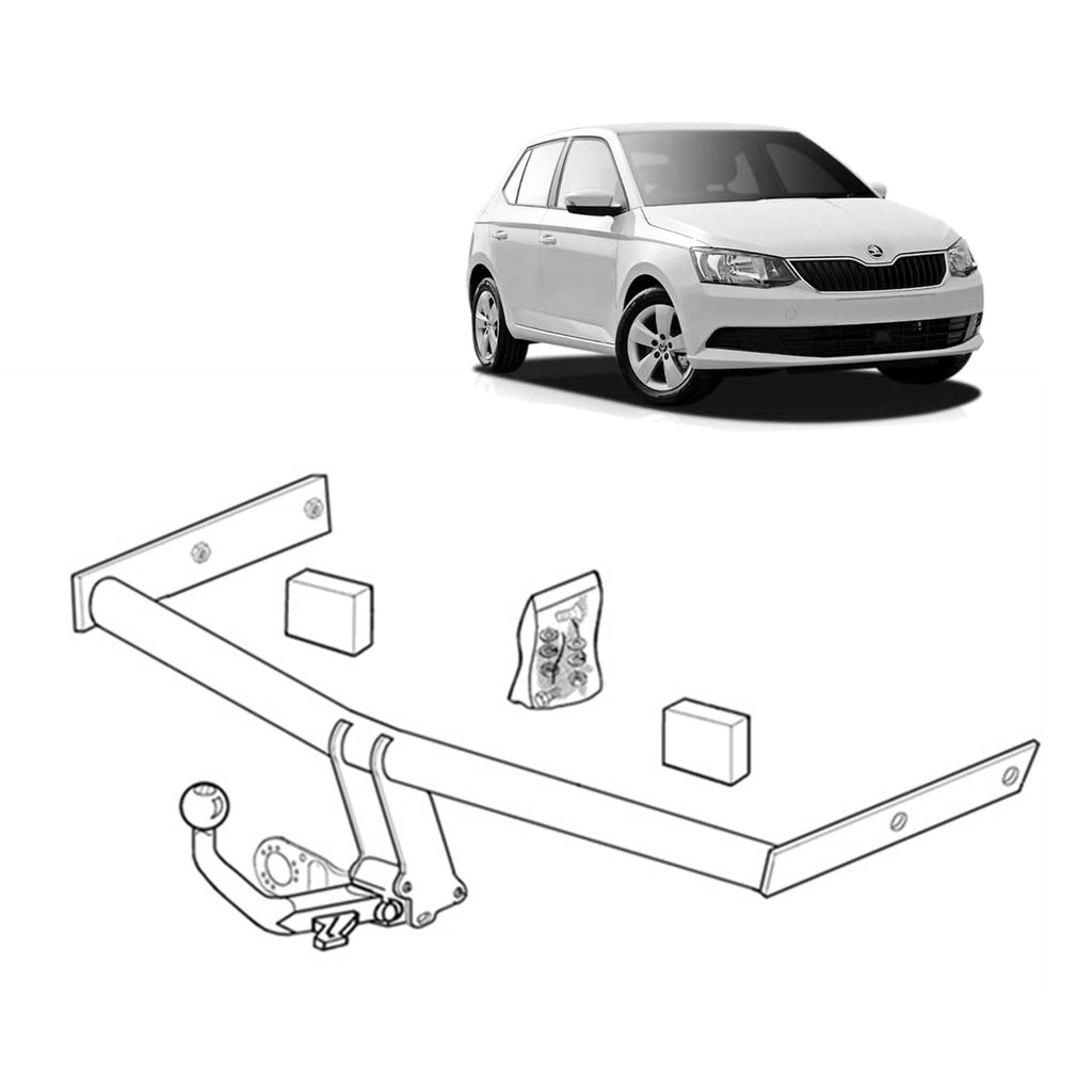 BRINK - Skoda Fabia (2010 - 2015) European Towbar