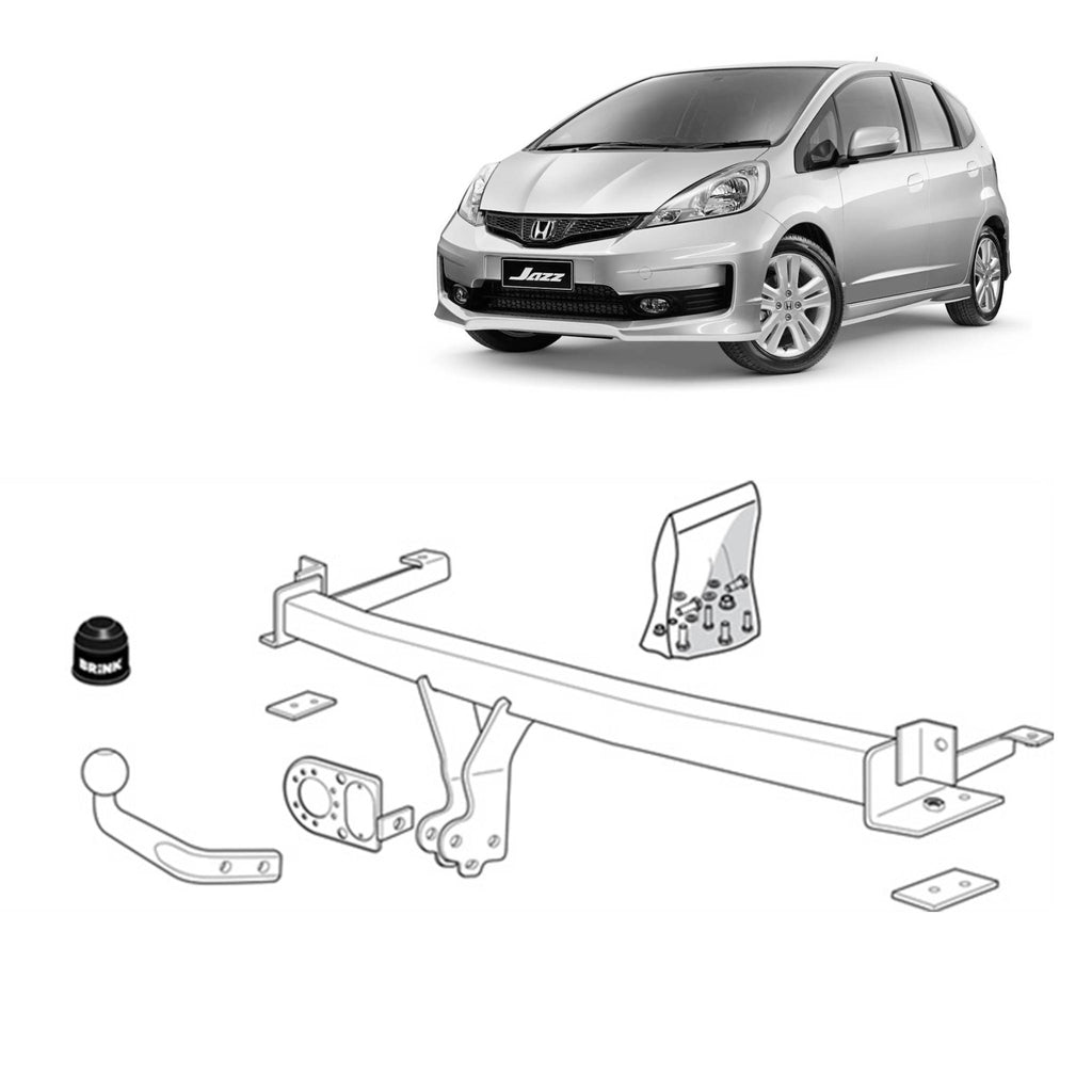 BRINK - Honda Jazz (2002 - 2014) European Towbar