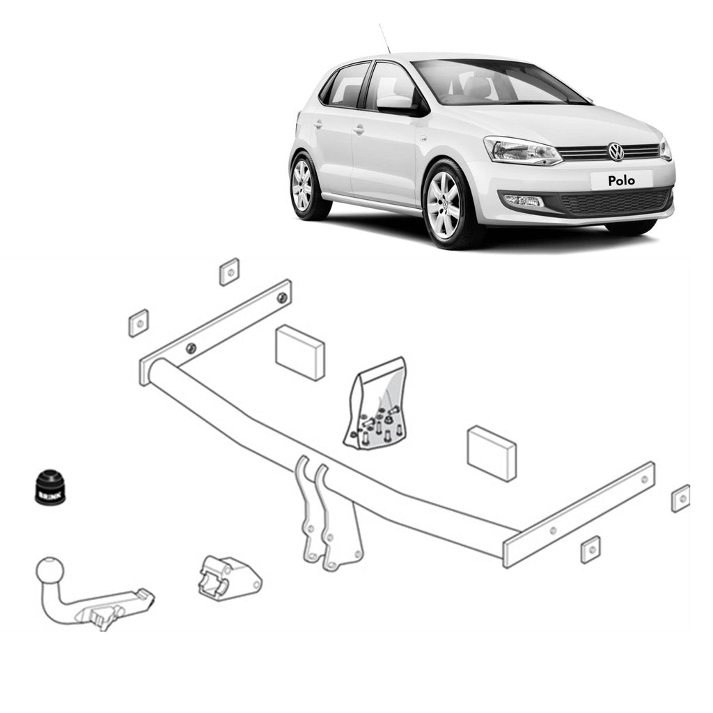 BRINK - Volkswagen Polo (2001 - 2009) European Towbar