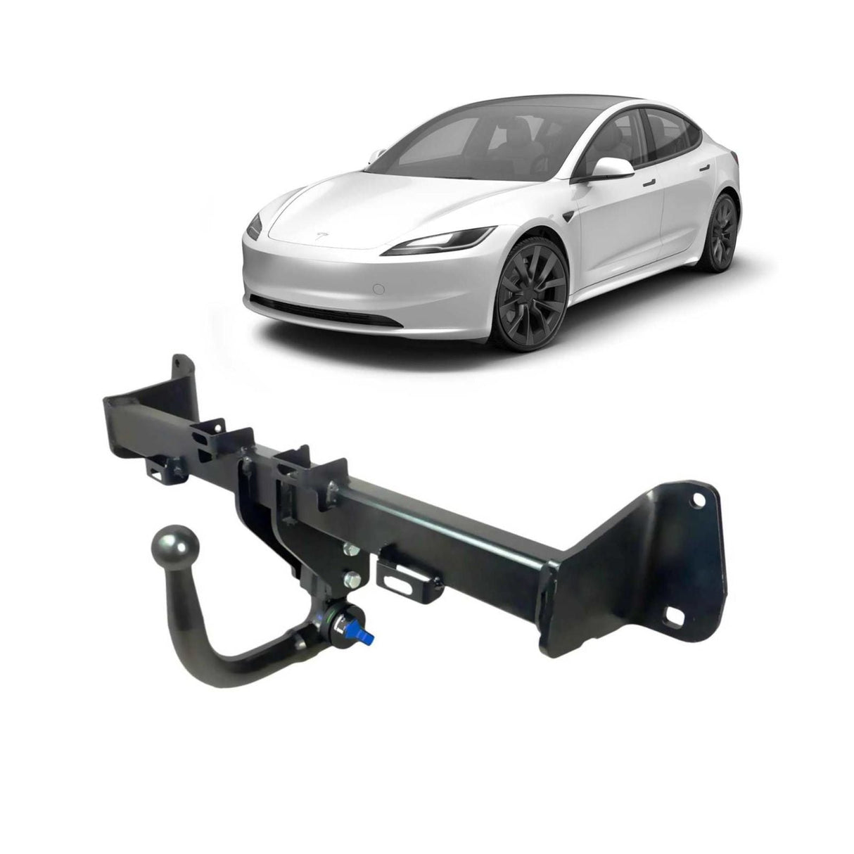 Brink | Detachable Towbar & Direct Fit Wiring Kit | Tesla Model 3 5YJ3 (2019–2023) | BR-4033100-K101