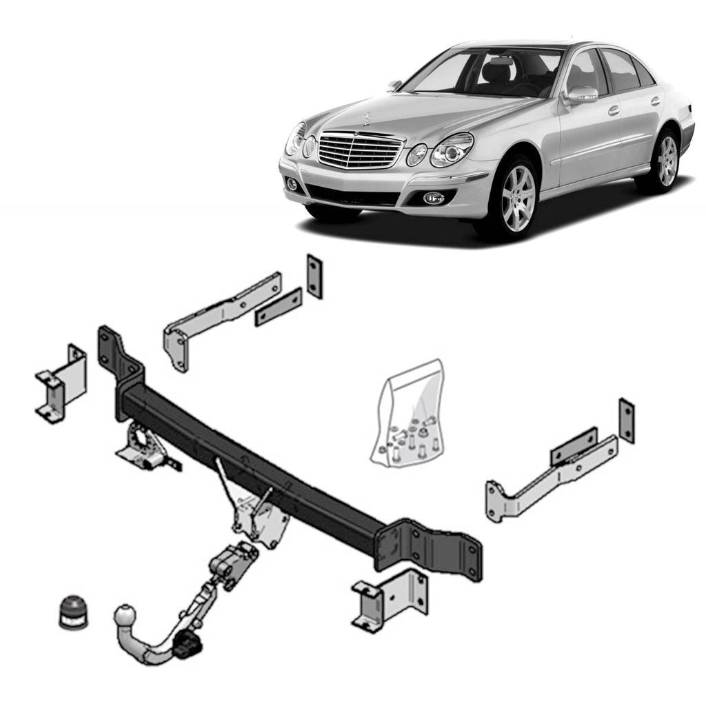 BRINK - Mercedes-Benz E-Class (2003 - 2009) Sedan European Towbar