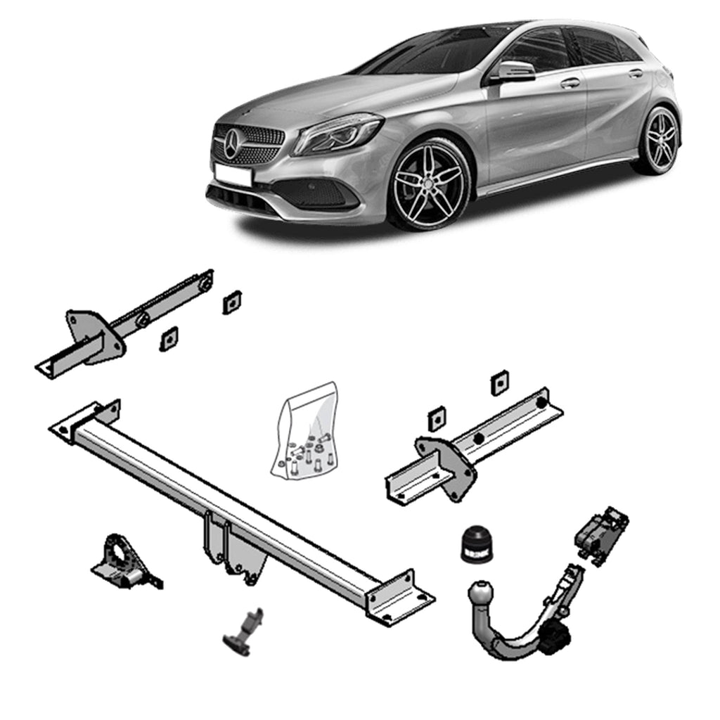 BRINK - Mercedes-Benz B-Class (2005 - 2011), Mercedes-Benz A-Class (2004 - 2018) European Towbar
