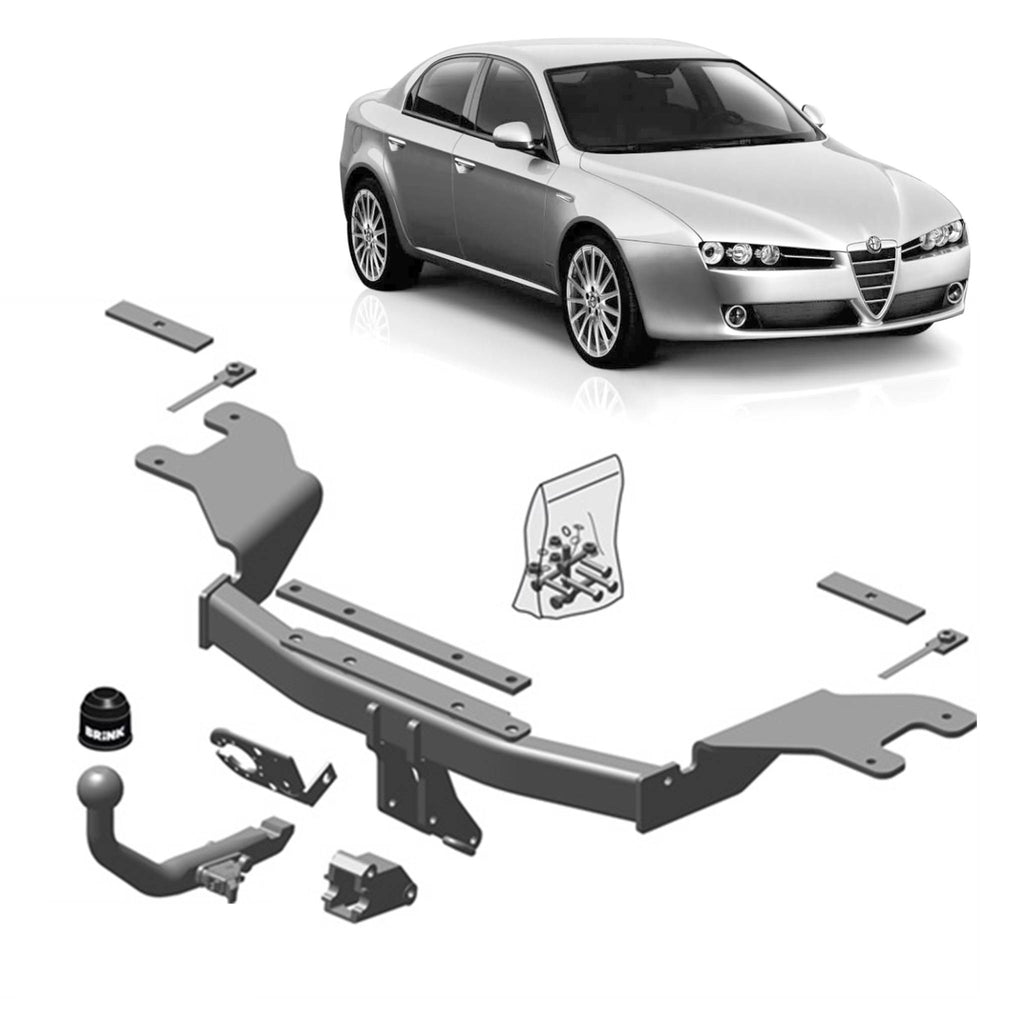 BRINK - Alfa Romeo 159 (2005 - 2012) Sedan European Towbar