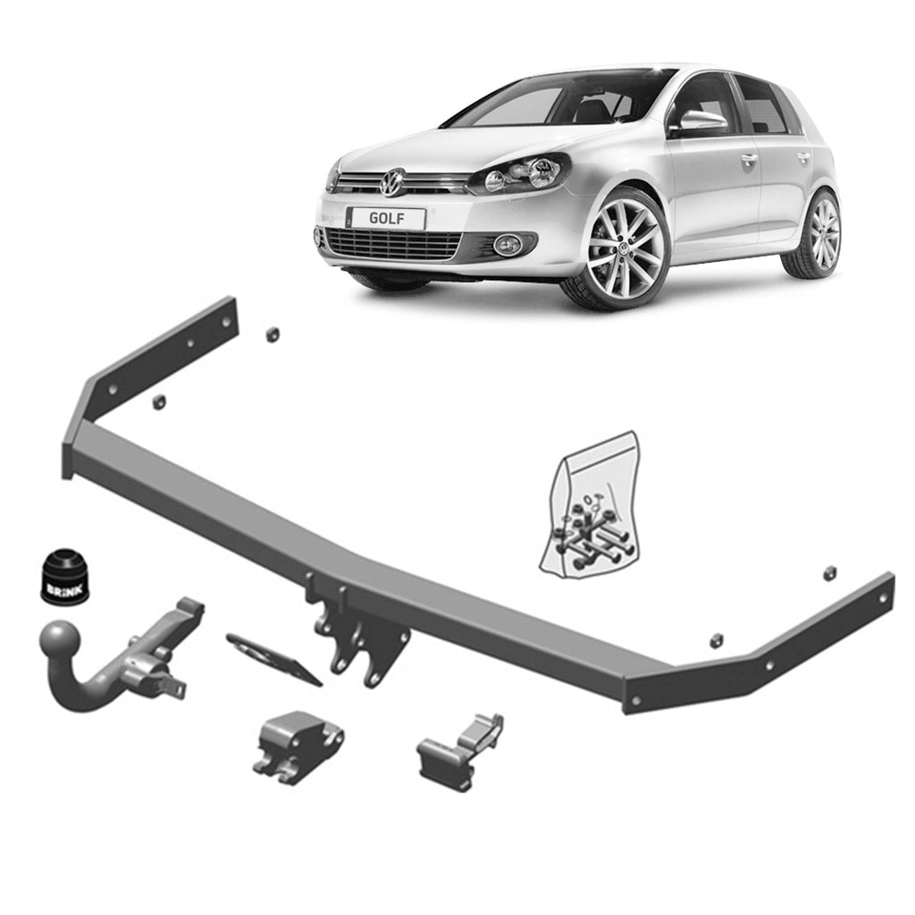 BRINK - Volkswagen Golf (2008 - on) Hatchback European Towbar