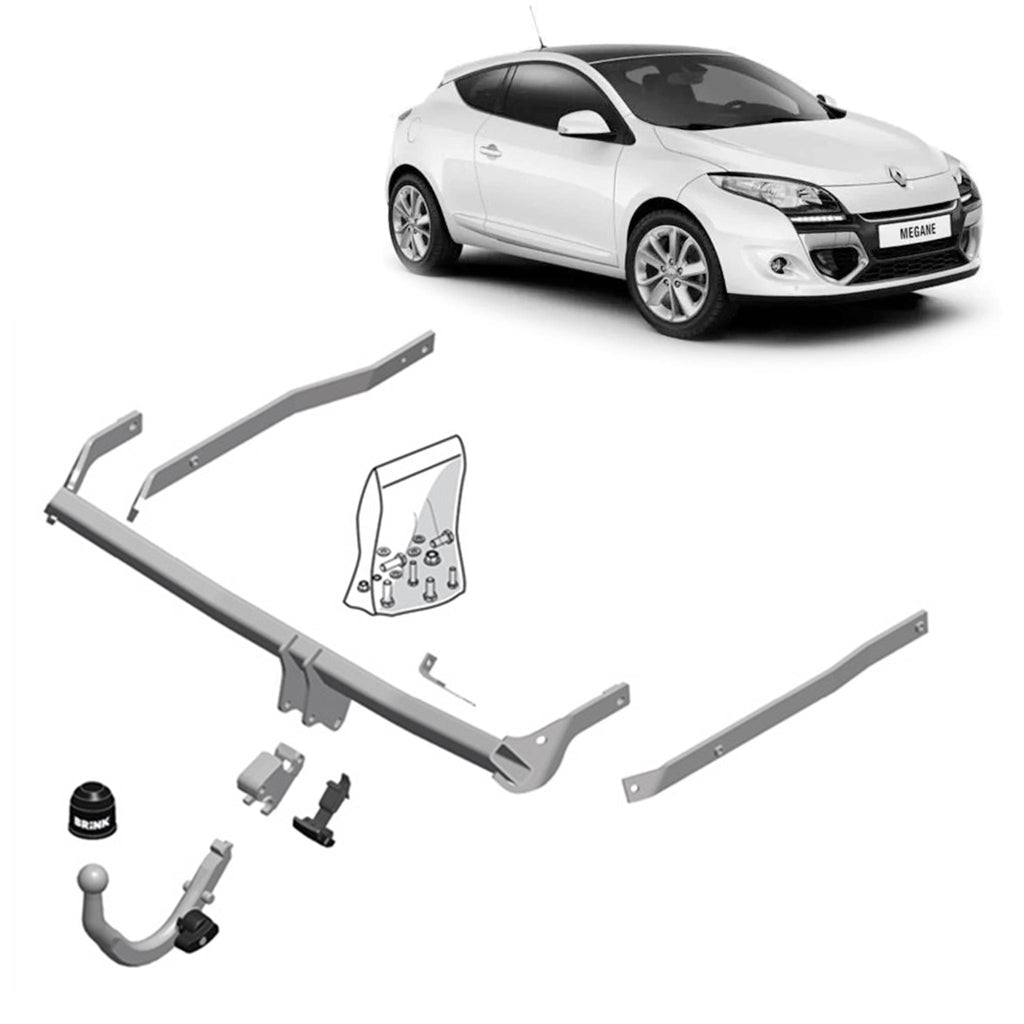 BRINK - Renault Megane (2003 - 2009), Renault Megane (2009 - 2016) European Towbar