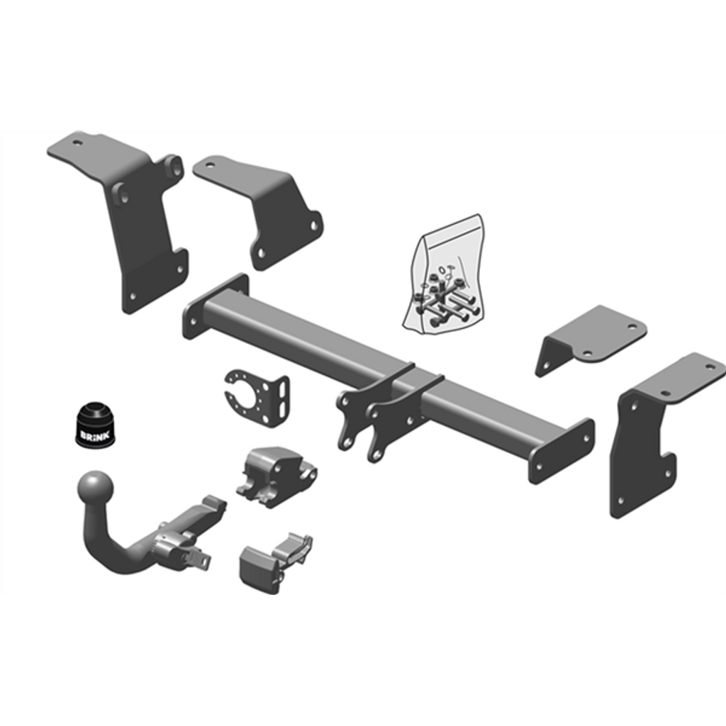 BRINK | Detachable Towbar & Universal Wiring Kit | Suzuki Ignis MF 2016–ON | BR-627300-K301