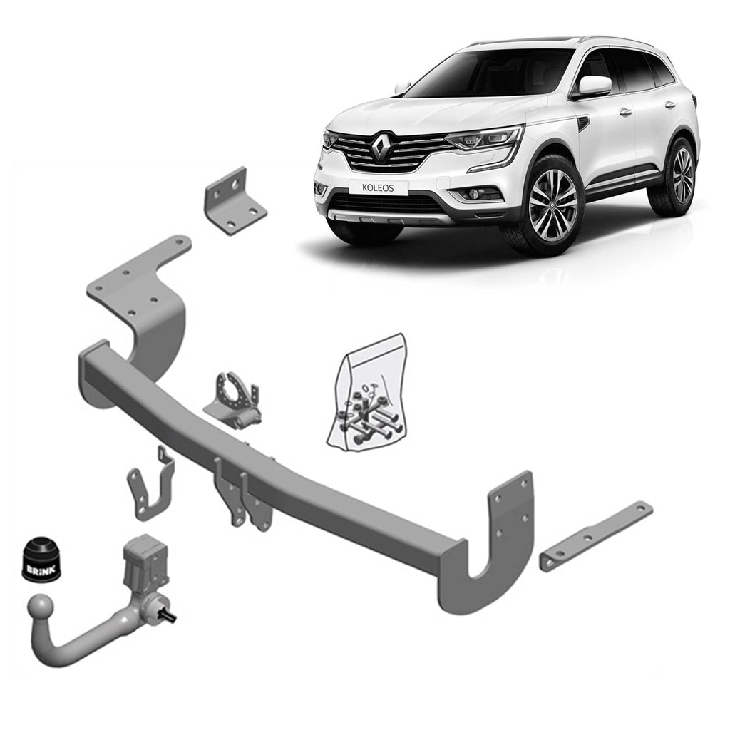 BRINK - Renault Koleos (2017 - on), Nissan X-Trail (2017 - 2022) European Towbar