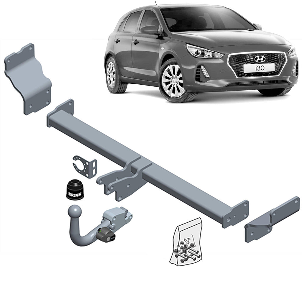BRINK - Hyundai i30 PD Series (2017 - on) Detachable Towbar
