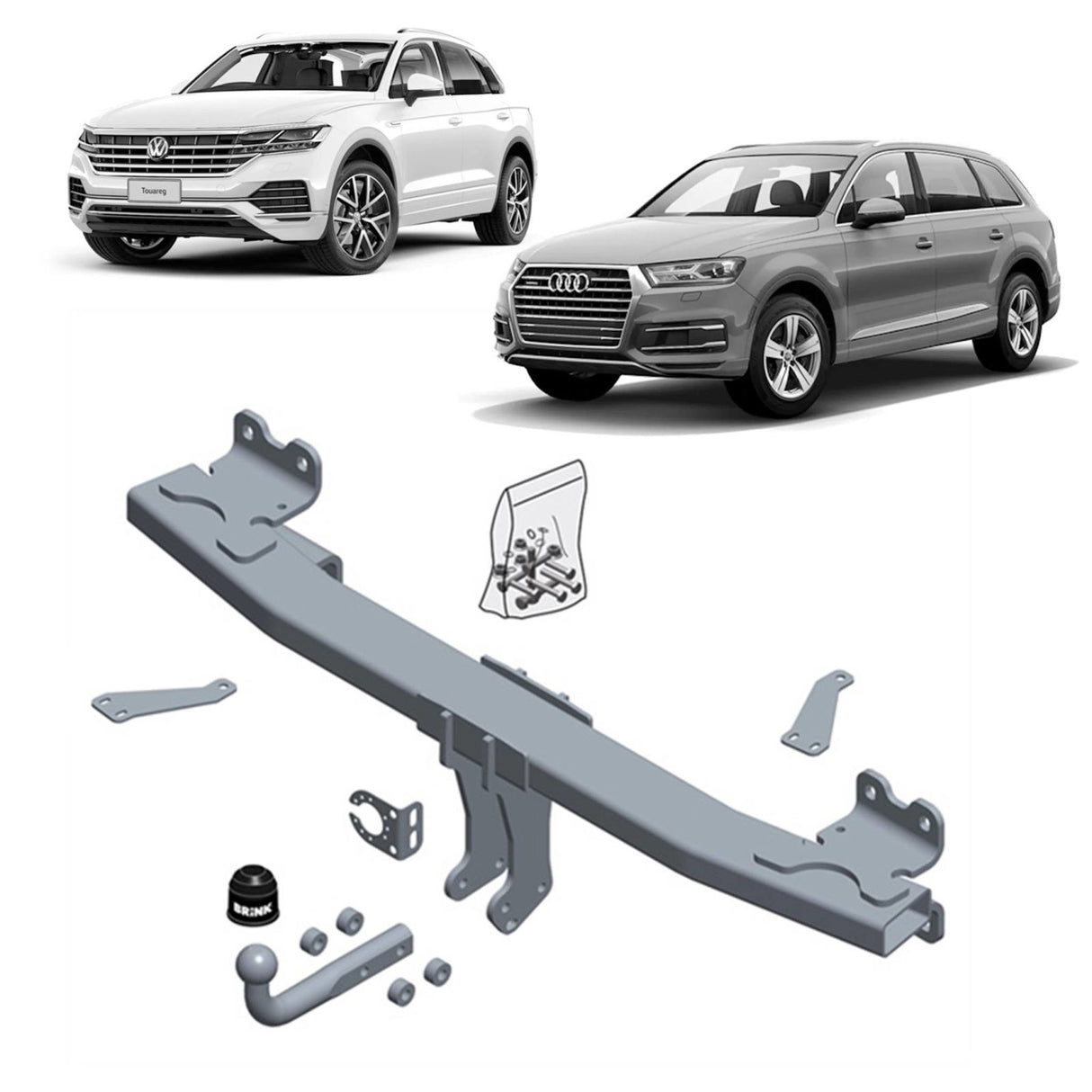 BRINK - Volkswagen Touareg (2017 - on), Audi Q7 (2015 - on) European Towbar
