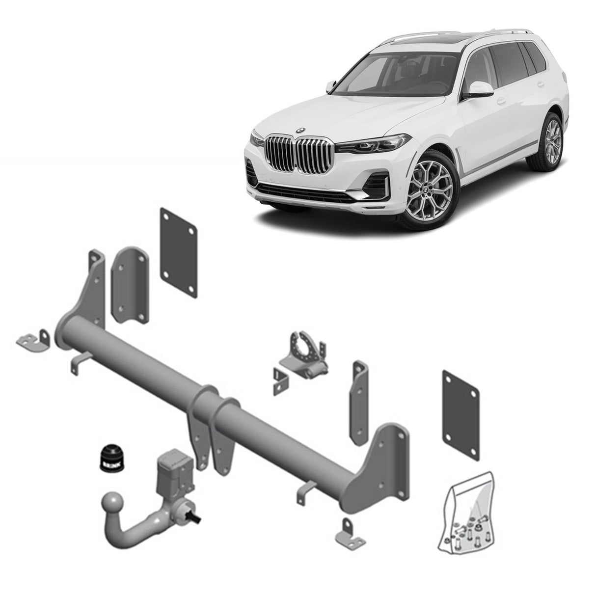 BRINK - BMW X5 (2018 - on) European Style Towbar & Direct Fit Wiring