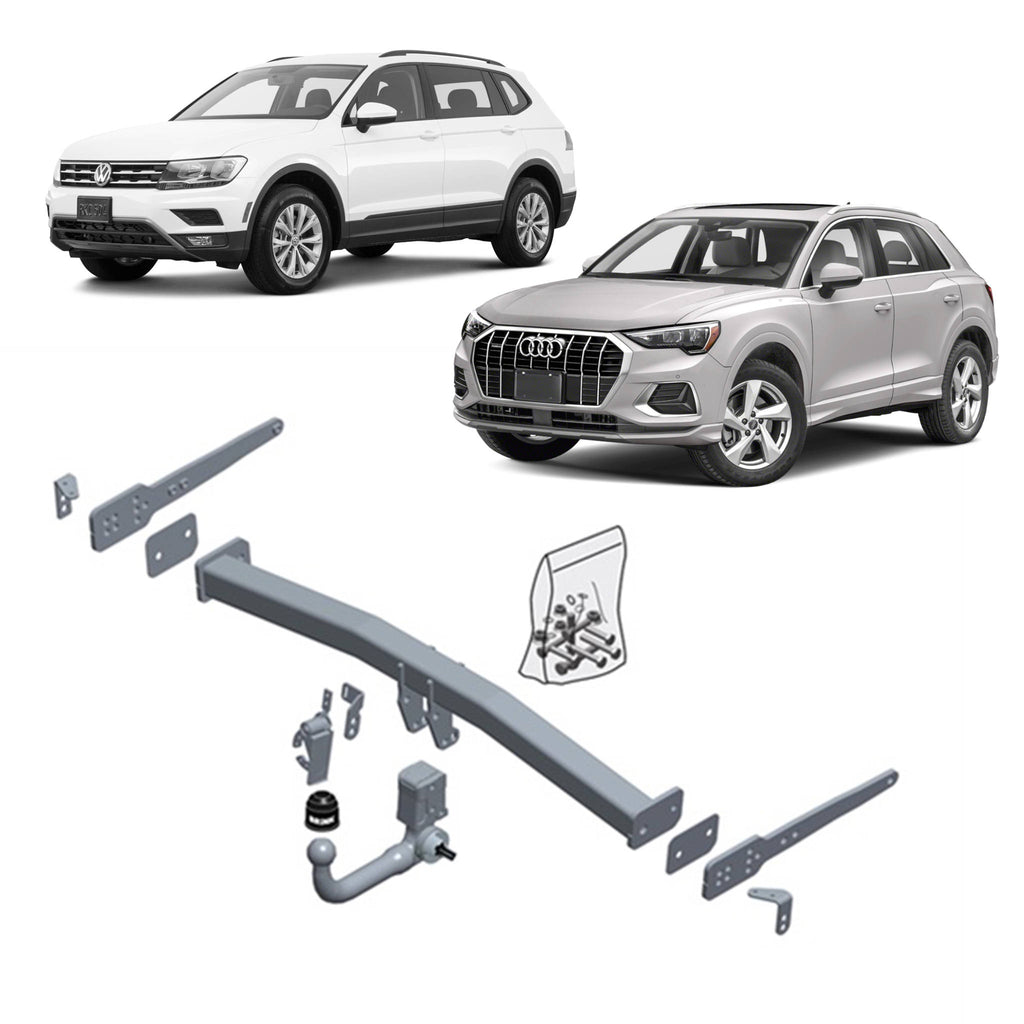 BRINK - Volkswagen Tiguan (2016 - on), Volkswagen Tiguan (2007 - 2015), Volkswagen Tiguan Allspace (2017 - on), Audi Q3 (2011 - on), Cupra Formentor (2020 - on) European Towbar