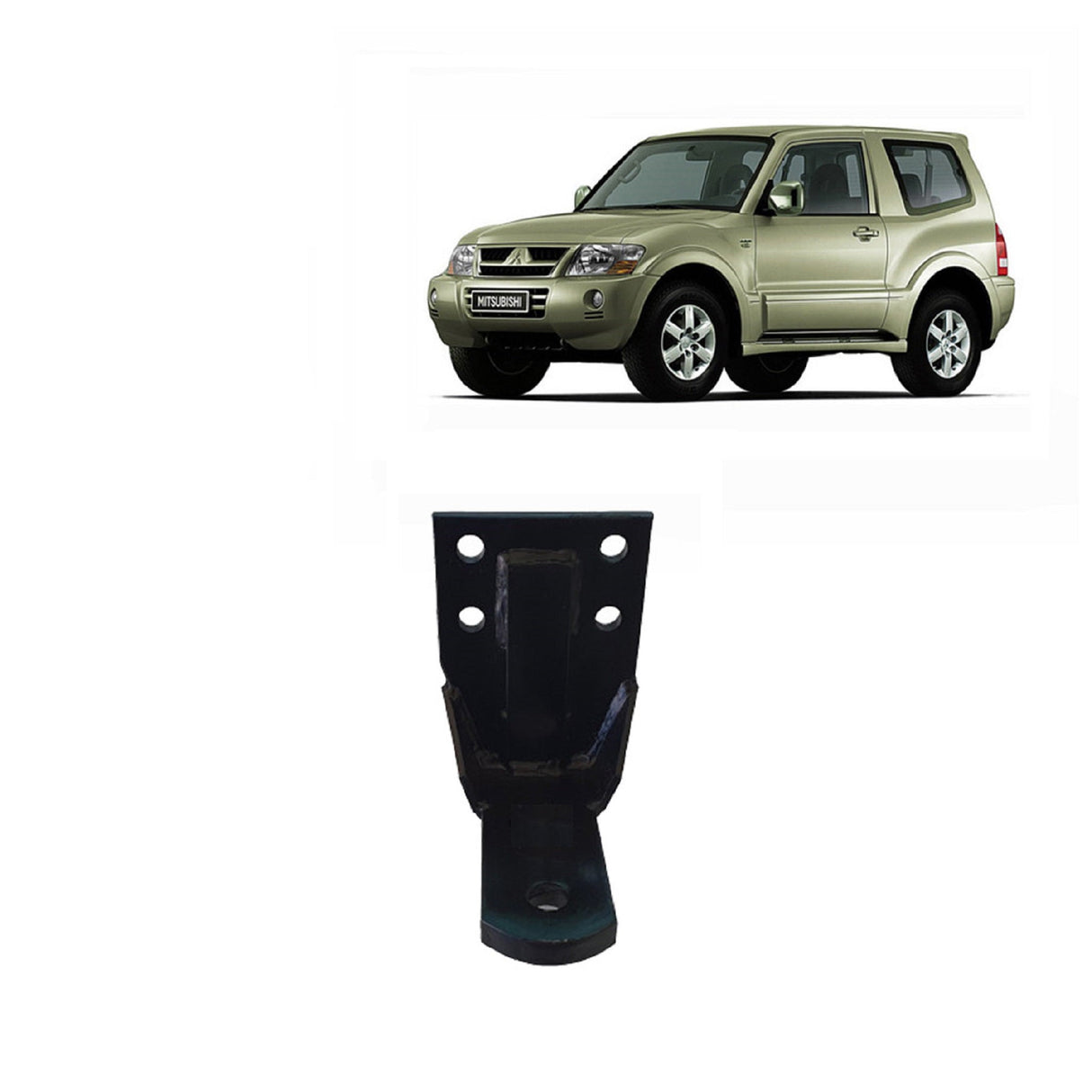 BTA Mitsubishi Pajero Short and Long Wheelbase (1983 – 05/2000) Light Duty Towbar 1000/90kg Capacity