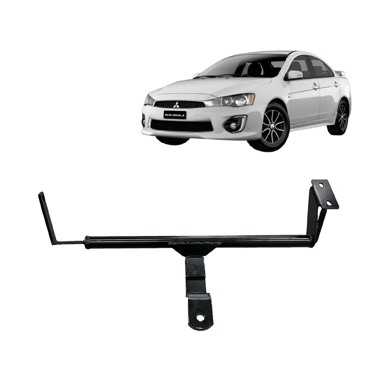 BTA Mitsubishi Lancer Sportsback (10/2007 – 10/2011) Light Duty Towbar 1000/100kg Capacity