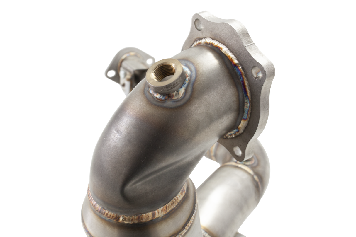 XForce | 2.5" Downpipe & High Flow Cat Kit | Hyundai i20N & i30 N-Line 2020-On | E2HYG4KITB