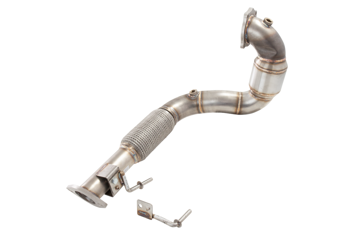 XForce | 2.5" Downpipe & High Flow Cat Kit | Hyundai i20N & i30 N-Line 2020-On | E2HYG4KITB