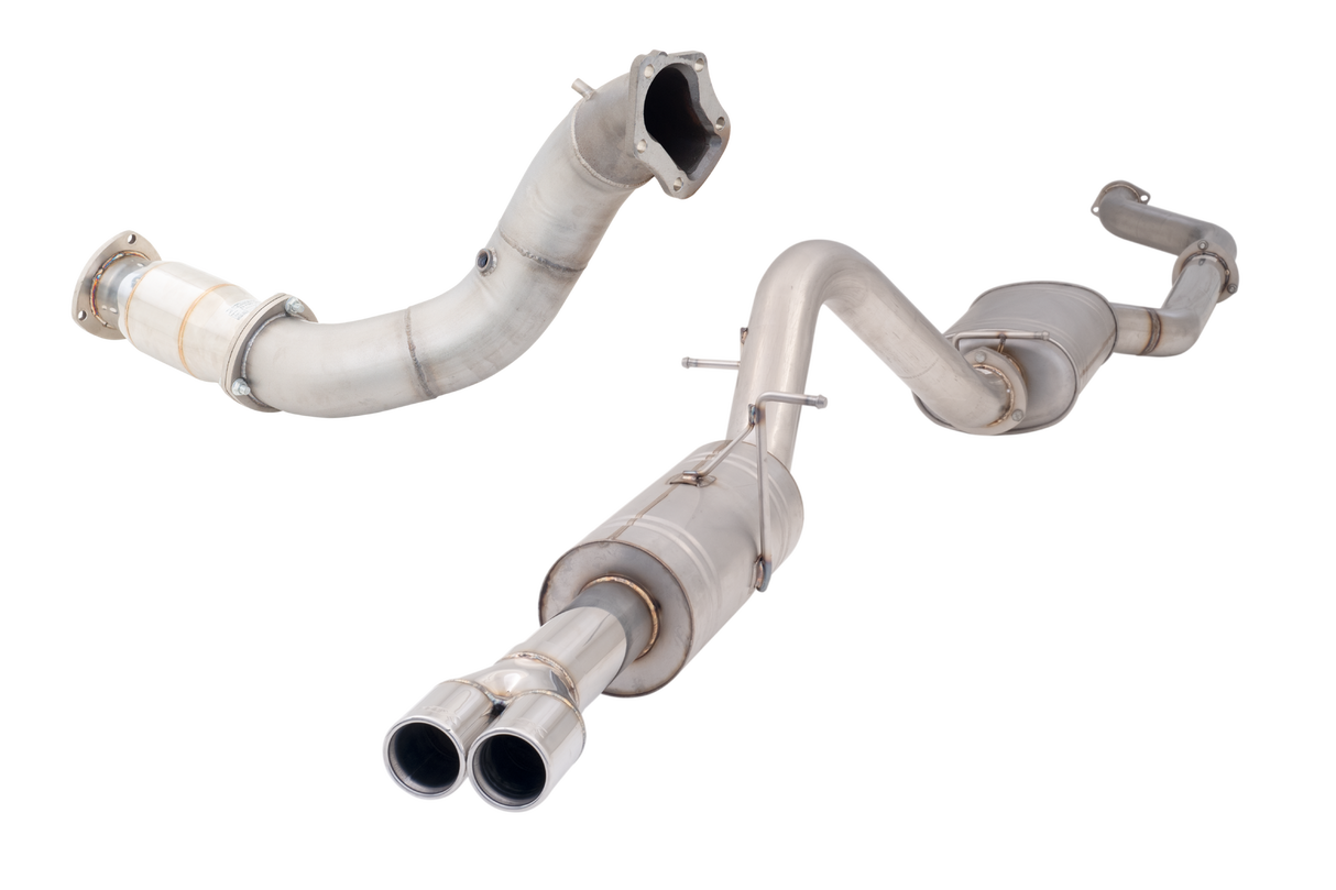 XFORCE - Ford Falcon FG XR6 Turbo (Ute) 2008+ 3.5" Inch Raw 409 Stainless Steel Turbo Back Exhaust System