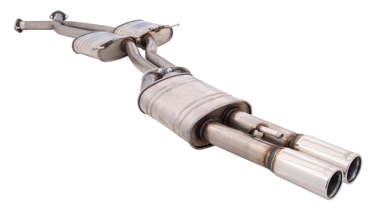 XFORCE - Holden STATESMAN, WH-WK-WL 1999-2006, 2.5" Inch Stainless Steel Twin Catback Exhaust System