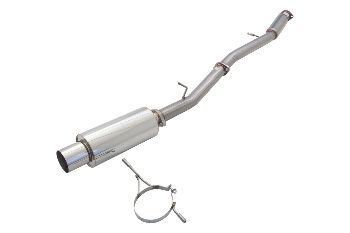 Xforce | 3" Raw Stainless Cat Back Exhaust | Subaru WRX STI GD GG 2001–2007 | E4-SW05-LPA-CBS