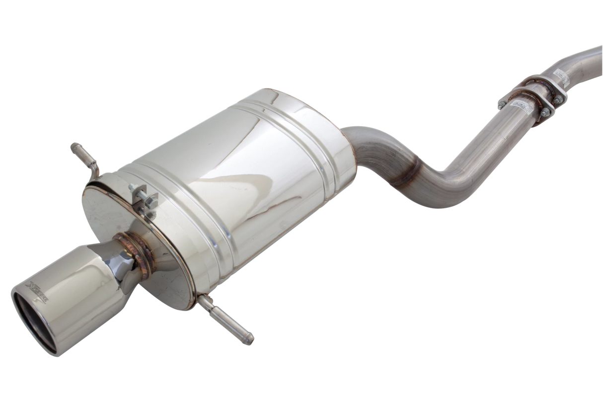 XFORCE - SUBARU FORESTER SF SG GT 1997-2008, 3" Inch Stainless Steel Turbo Back Exhaust System With Single Tip Oval Muffler