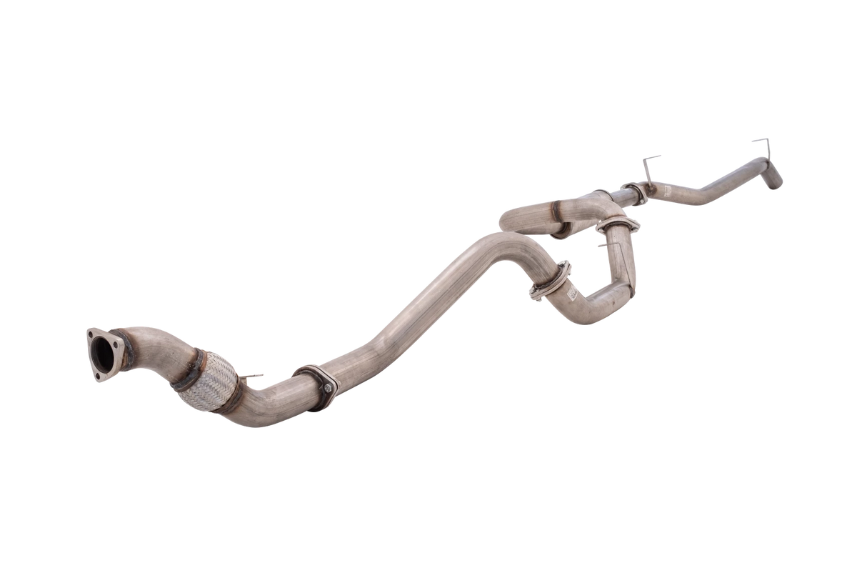 XFORCE - TOYOTA LANDCRUISER 79 SERIES SINGLE CAB (2009-2015), 3" Inch Raw Stainless Turbo Back Exhaust System